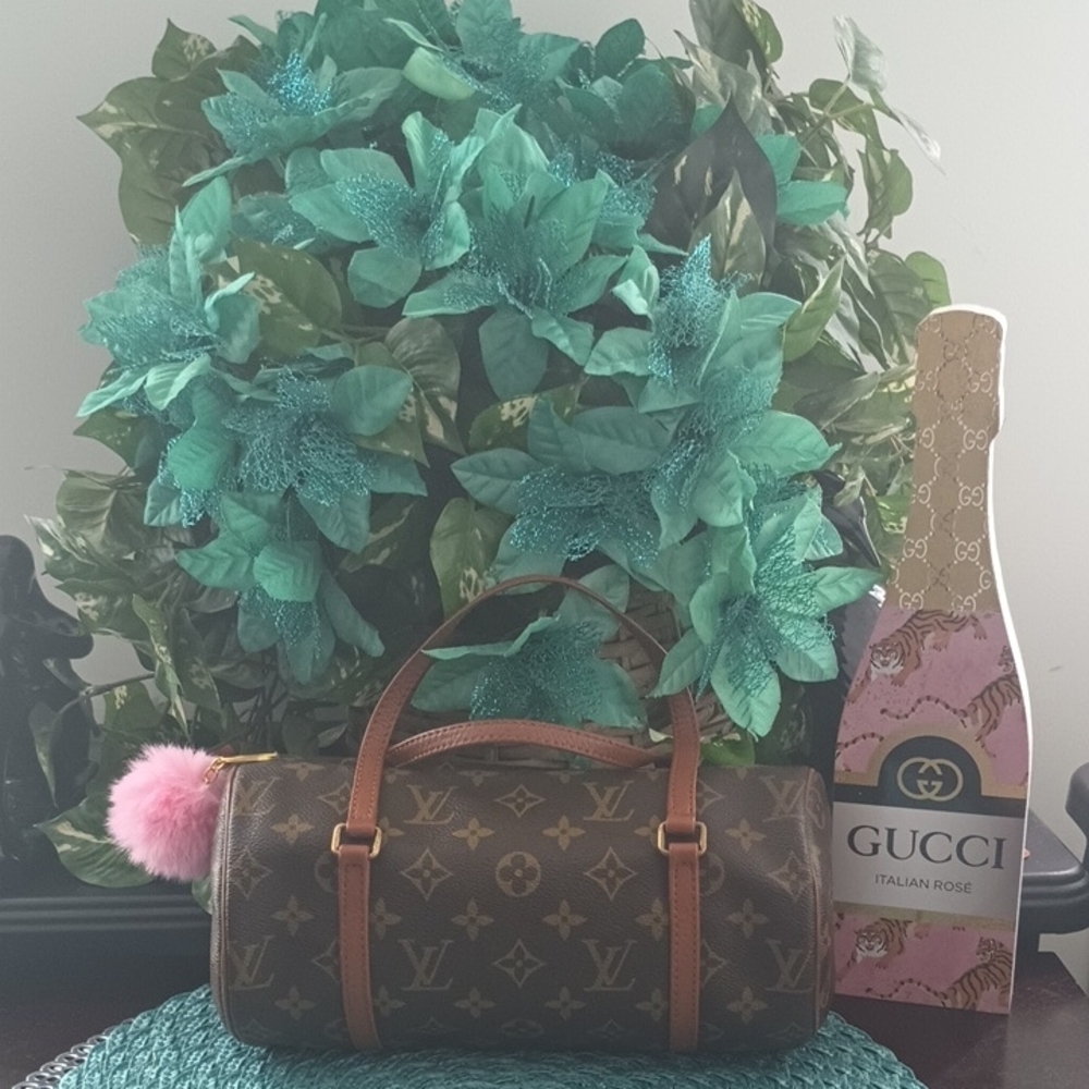 Louis Vuitton Vintage Brown Monogram Handbag